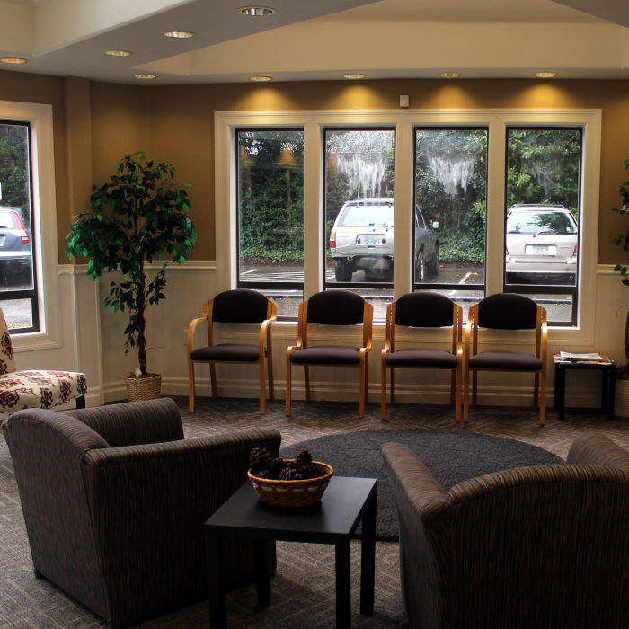 clinic reception room